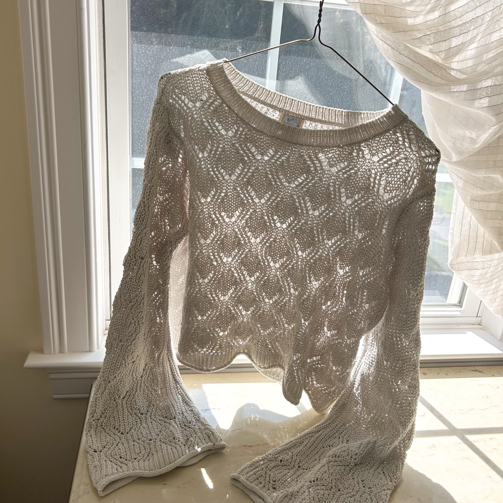 Cream Knit Sweater